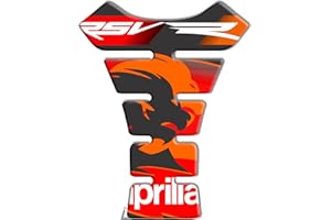 Tankpad Motorad Draht Muster Tankschutz KOMPATIBEL ' APRILIA RSV 'Polymer 3D 20 cm x 14 cm