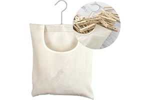 HAOKAINI Clothespin Hanging Bag Hanging Storage Organizer Bag Clothespin Basket Bag Clothes Pin Holder Organizer for Bathroom Wardrobe Socks Bra Underwear