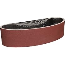 Lot De 10 Bandes Abrasives 100x560 Mm Grain P100 - Ponceuses à Bande Woltersberger