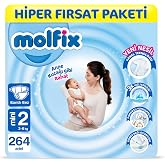 Molfix Kanal Teknolojisi Hiper Fırsat Paketi 2 Beden Mini 264 Adet