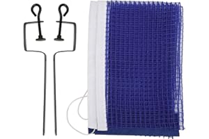 Agatige Red de Tenis de Mesa con Soporte de fijación, Accesorios de Repuesto de Red de Tenis de Mesa portátil, fácil de Insta
