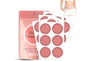 MORANJOR G-L/P- Patches Supplement, Plant-Based Support Patch, 30 Patches for Belly & Waist, All Skin Types
