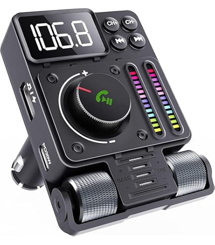 Energy Trasmettitore E Ricevitore Bluetooth 5.0 2-in-1 Nero Con Aux