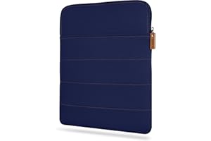 HANOI Collection® Detroit™ Custodia per libri di lettura con cerniera. Custodia per libro imbottita grande. Copertina Protettiva per libro per il trasporto e viaggio. Idea regalo per amanti dei libri