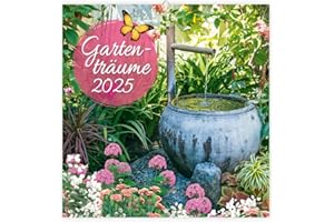 Trötsch Broschürenkalender Gartenträume 2025: Wandplaner