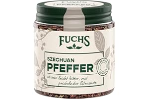 ‎FUCHS GEWÜRZE Fuchs Gewürze - Szechuan Pfeffer ganz | 25 g im wiederverschließbaren Gewürzglas