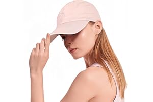 SAHRCH Women Running Cap - Sun Protection Baseball Cap Waterproof Adjustable Summer Sun Hat Ladies Hiking Gym