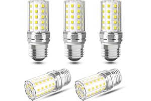 JIUYUAN Lampadina Mais LED E27 10W, Luce Bianca Fredda 5000K, Equivalenti a 80W Incandescenza, Non Dimmerabile, Nessun Sfarfallio Risparmio Energetico, 5 Pezzi