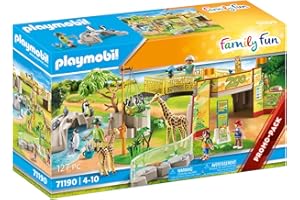 PLAYMOBIL 71190 Ménagerie - - Le parc animalier -