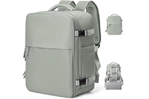 SZSYCN Borse da Cabina per Ryanair 40x20x25 Bagaglio a Mano Easyjet 45x36x20 Zaino Viaggio 40x30x20 Wizzair Zaino da Viaggio aereo Bagaglio a mano Zaino Donna Zaini Casual con scomparto per laptop