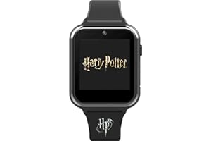 Harry Potter HP4096ARG Montre à quartz numérique pour avec bracelet en silicone - garçon - Noir