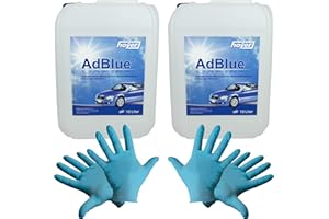 ‎BAYTRONIC 2x 10 L Hoyer AdBlue® inkl. Ausgießer + 2 Paar Einweg Nitril-Handschuhe