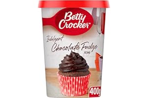 Betty Crocker Icing Chocolate – Cobertura para Tartas, Postres y Cupcakes, Textura Cremosa, Receta Americana, Fácil de Usar