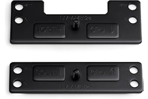 Noctua NM-AMB12 chromax.black, Offset AMD AM5 Mounting Bars for Improved Cooling Performance (Black)