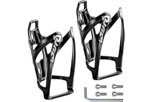 Rarapop Bike Water Bottle Cage Ultra-Light Bicycle Bottle Holder Universal Bike Cup Holder Rack for Bicycle, Cycling, MTB, Road/Mountain Bikes 2 Pack