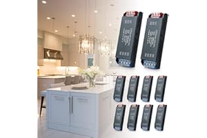 Transformateur 220V 24V LED Driver 100W, BRIMETI Ultra Mince Transfo 4,16A Adaptateur Alimentation, 220V AC à 24V DC Convertisseur, d'alimentation Basse Tension LED de Tension Constante (10 Pièces)