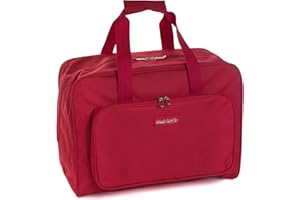 Hobby Gift Esclusiva Borsa per Macchina da Cucire, Borsa da Trasporto Imbottita in PVC, Portaoggetti Extra, 20 x 43 x 37 cm