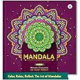 Mandala Art Colouring Book for Adults Coloring, Drawing, Painting and