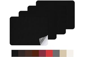 MYLIVELL Patch de Réparation en Cuir, 20 * 28cm Simili Cuir Autocollant, Bande de Réparation en Cuir, Patch en Cuir Auto-Adhésif pour Canapés, Sièges de Voiture, Vestes, Bricolage Artisanat