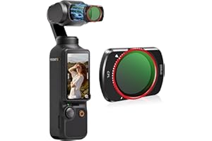 TOMAT Pocket 3 CPL Filter, magnetyczny filtr obiektywu kompatybilny z DJI Osmo Pocket 3 Creator Combo akcesoria aluminiowe