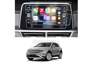 BSTW Compatibile con 2018-2024 2025 VW T-Roc Antiriflesso Pellicola Protettiva 8 Pollici Discover Media Nano Pellicola per Navigazione Schermo 6H Antigraffio Accessori VW T Roc 2024 [2 Pezzi]