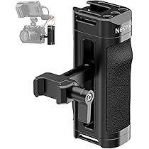 Maniglia Top Handle Con NATO Rail Per Fotocamera - Supporto Gimbal, Freddo Scarpone, Per Video Professionali - Foto 6