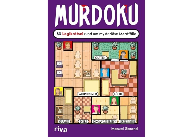 Murdoku: 80 Logikrätsel rund um mysteriöse Mordfälle | Löse… – Produktbeispiel aus Bücher