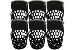 FralnFit 6 Poches de Billard, Paniers en Plastique pour Tables de Billard, Boule de Billard Poche Accessoires pour Biliard