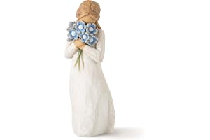 Willow Tree Forget-me-not, skulpterad handmålad figur