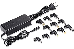 Sveon SAC165 - Cargador de portátil Universal de 65w con 11 tips de alimentación automática de voltaje