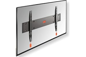 Vogel's BASE 05M flache TV Wandhalterung für 32-55 Zoll Fernseher, Flach, Max. 30 kg, Halterung auch für LED, QLED und OLED Fernseher, TÜV-zertifiziert, VESA 100 x 100 bis 400 x 400