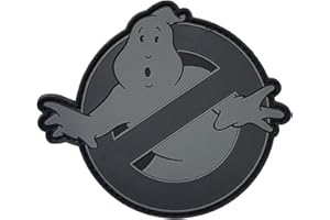 2AFTER1 ACU Ghostbusters No Ghost Subdued Cosplay Movie PVC Rubber 3D Fastener Patch