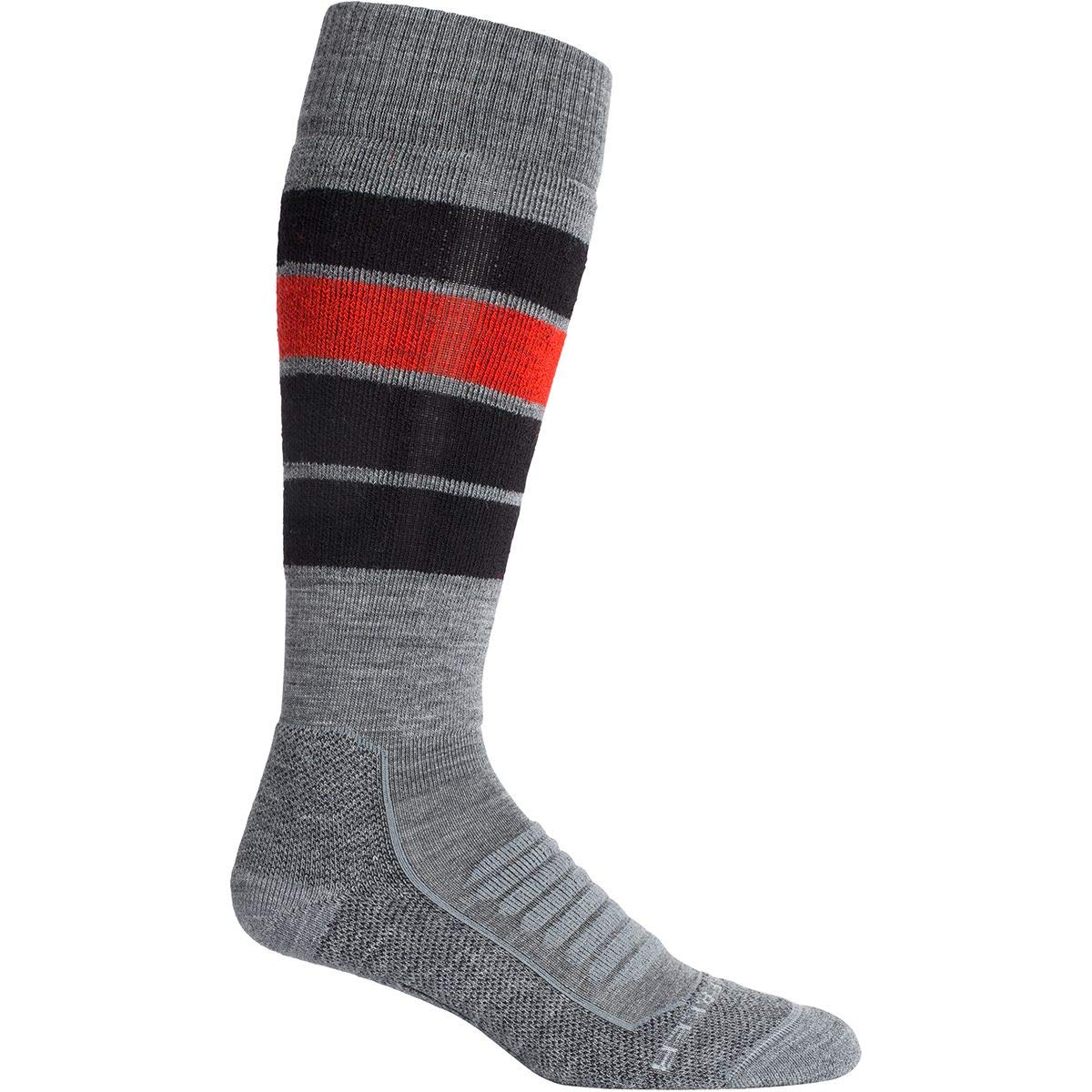 Icebreaker Ski+ Medium OTC Heritage Stripe Socks Men Medium