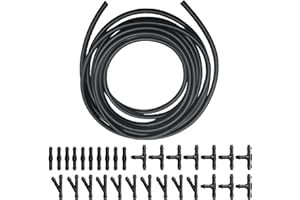 ACONDE 4M Reparación de Manguera de Agua para Limpiaparabrisas, con Conectores de Manguera de 30 Piezas