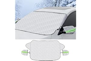 BROleo Auto Frontscheibenabdeckung für VW T-Cross, Windschutzscheibe Abdeckung Die Gegen Schnee EIS Frost Sonne Auto Zubehör