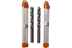 jjw-germany 2 St. HSS-G Präzisions Holzbohrer Spiralbohrer (D= 7,5 mm) mit Zentrierspitze