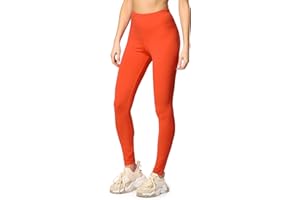 Merry Style Lunghi Leggings Fuseaux Sportivi da Donna Pratico Modello a Vita Alta in Cotone Naturale MS10-198