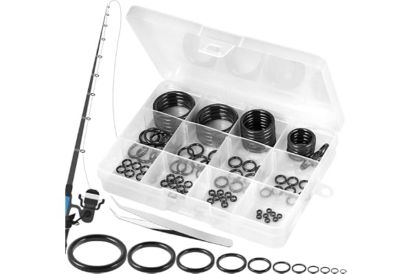 Annyswit fiskespö reparation set fiske spö guide ring