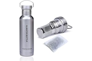 Global Care Market® Bouteille d’Eau d’Hydrogène Isolée pour Créer Une Eau Alcaline Riche en Hydrogène et enEléments Minéraux