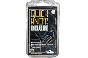 Quick Knot Deluxe® | Mähnenklammer für Dutt | Geeignet für Pferde und Ponys | Standard oder XL | Schwarz, Braun & Weiß (Standard, Schwarz)