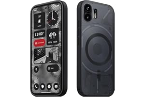 Tawarror Magnetyczne etui na telefon Nothing Phone (2), kompatybilne z Magsafe, matowe, półprzezroczyste etui na telefon komórkowy do Nothing Phone 2 PC, odporne na zarysowania, tworzywo TPU, odporne
