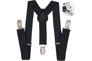 WANNGE PlayCool - Bretelle a Y regolabili, larghe 2,54 cm, per bambini e bambine