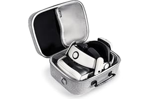 NARGOS Tragetasche für Meta Quest 3, Reisetasche kompatibel mit BOBOVR S3 Pro Akku-Kopfgurt, Controllern und anderem Zubehör, Hartschalenetui und überlegener Schutz für Oculus Quest 3