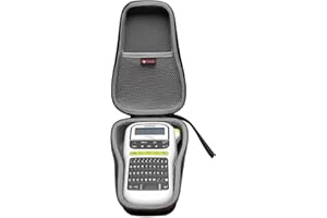 XANAD Funda para Brother PT-H107B, PT-H110B, PT-H110, PT-H100LB, PT-H105, PT-E110 Etiquetadora Portátil