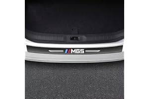 BIRNN Car Carbon Fiber Rear Bumper Protector Strip for MG MG 5, Car Boot Sill Protector Anti Scrape Door Sill Rear Guard Plate Wear Resistant Car Accessory