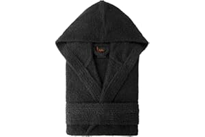 Top Towel - Elegant - Accappatoio per donna e uomo 100% cotone, 500 g/m² - Opzione con cappuccio o senza cappuccio - Morbido e assorbente per doccia, spa e piscina