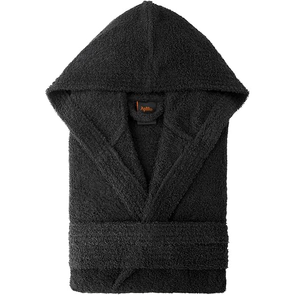 Robe Femme Peignoir De Bain Twinzen Femme 100% Coton, Capuche,