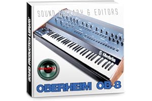 SOUNDLOAD OBERHEIM OB-8 Large Original Factory & New Created Sound Library/Editors on CD or download