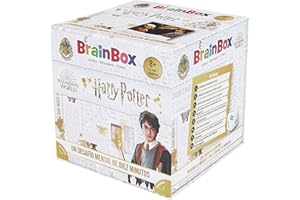 BEZZERWIZZER Beezerwizzer Studio | BrainBox Harry Potter | Juego Educativo de Cartas de Memoria y Observación para Familias y Niños | A Partir de 8 Años | A Partir de 1 Jugador | 10 Minutos por Partida | Español