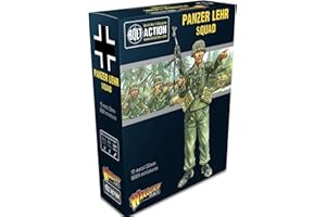Warlord Games German Army Panzer Lehr Squad - 28mm Scale Metal Miniatures for Bolt Action Highly Detailed World War 2 Miniatures